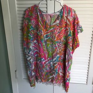 Lilly Pulitzer bathing suit cover up
